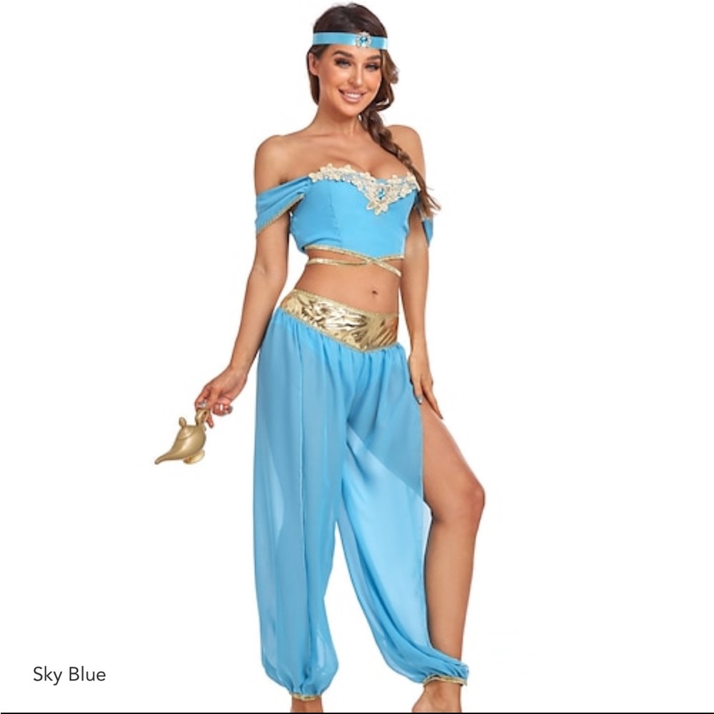 Princess Jasmine (Aladdin) Halloween Costume Set